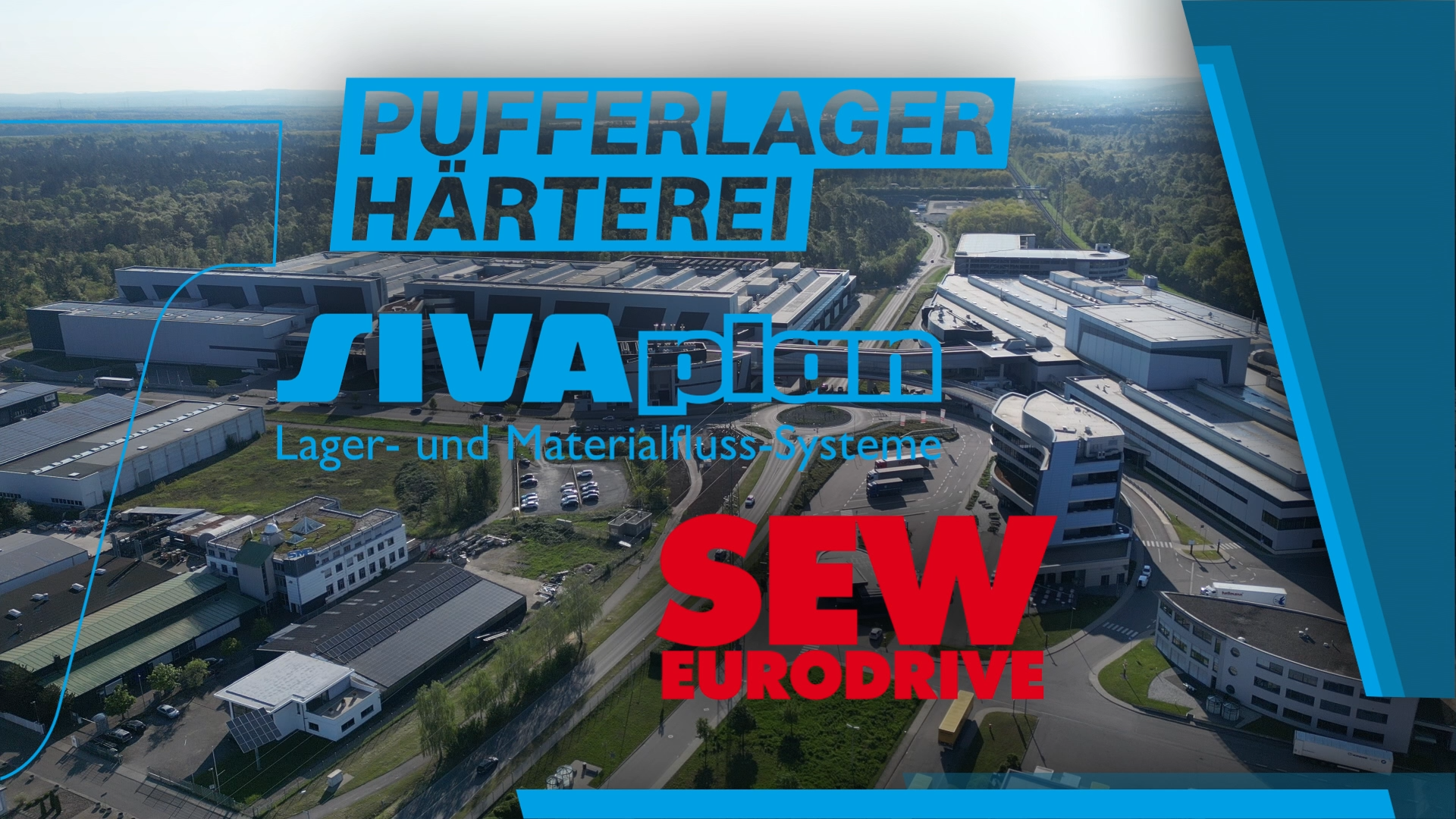 Pufferlager Härterei SEW Vollautomatisiertes Hochregallager für die „Fabrik des Jahres“: SIVAplan realisiert Inhouse-Pufferlager bei SEW-EURODRIVE