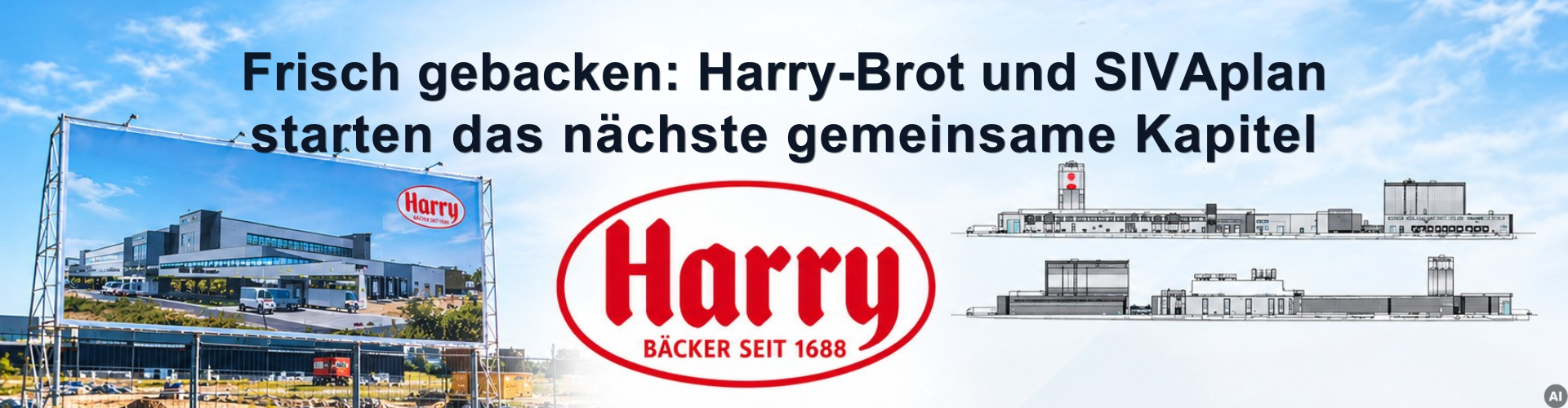 Frisch gebacken: Harry-Brot und SIVAplan starten das nächste gemeinsame Kapitel